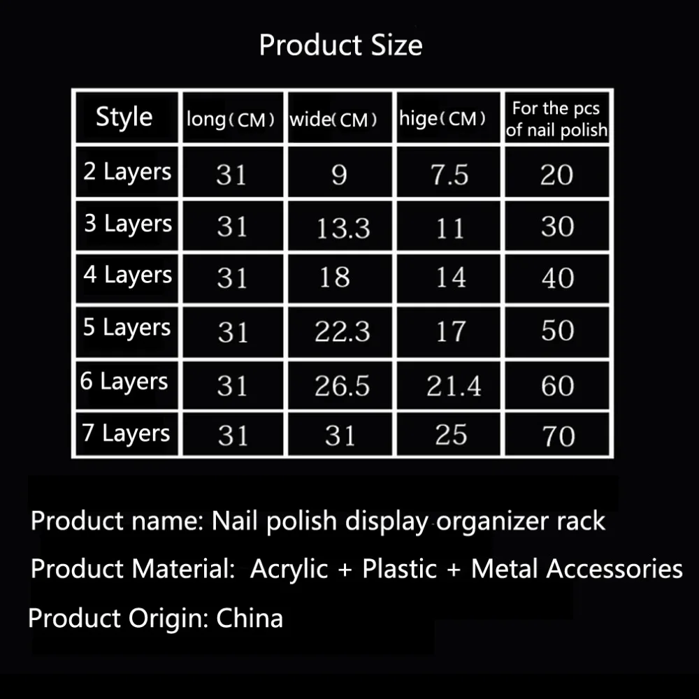 New-Promotion-Makeup-Cosmetic-4-Tiers-Clear-Acrylic-Organizer-Mac-Lipstick-Jewelry-Display-Stand-Holder-Nail