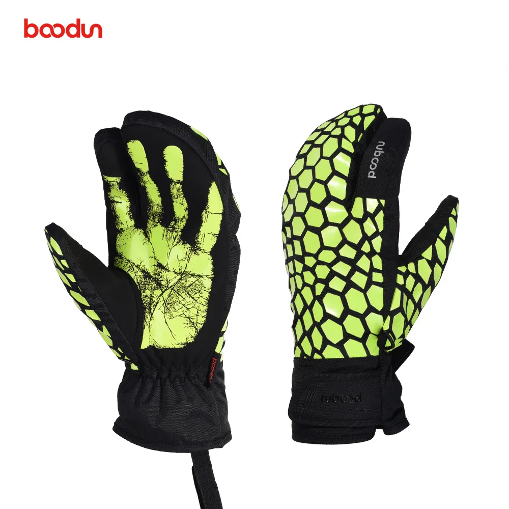 Boodun Touch Screen Ski Gloves Waterproof Windproof Winter Snowboard