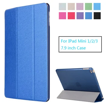 

Ultra-Thin Case for IPad Mini 1/2/3 Case PU Leather Stand Cover Elastic Skin Geometry Flip Cover for Apple IPad Mini 2 3 Case