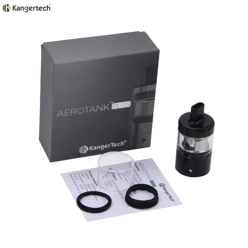 

Original Kanger Aerotank Plus Tank 2ml Top-filling MTL Design Atomizer Aerotank Style Adjustable Airflow Valve