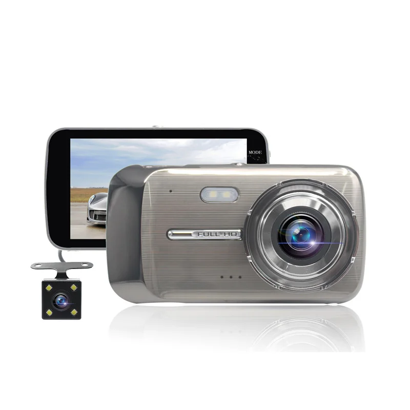 

HD Car DVR Dash Camera Driving Video Recorder Registrator 4inch Auto Camera Cars Dashcam G-sensor Parking Monitor Loop Recording