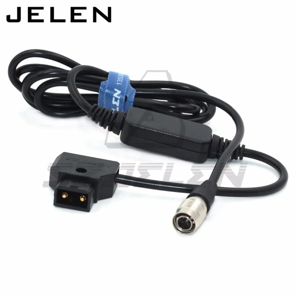  12V D-TAP to Hirose 4pin for Sound Devices 688 power cable  zoom f8/f4 power cable  Adjust the volt