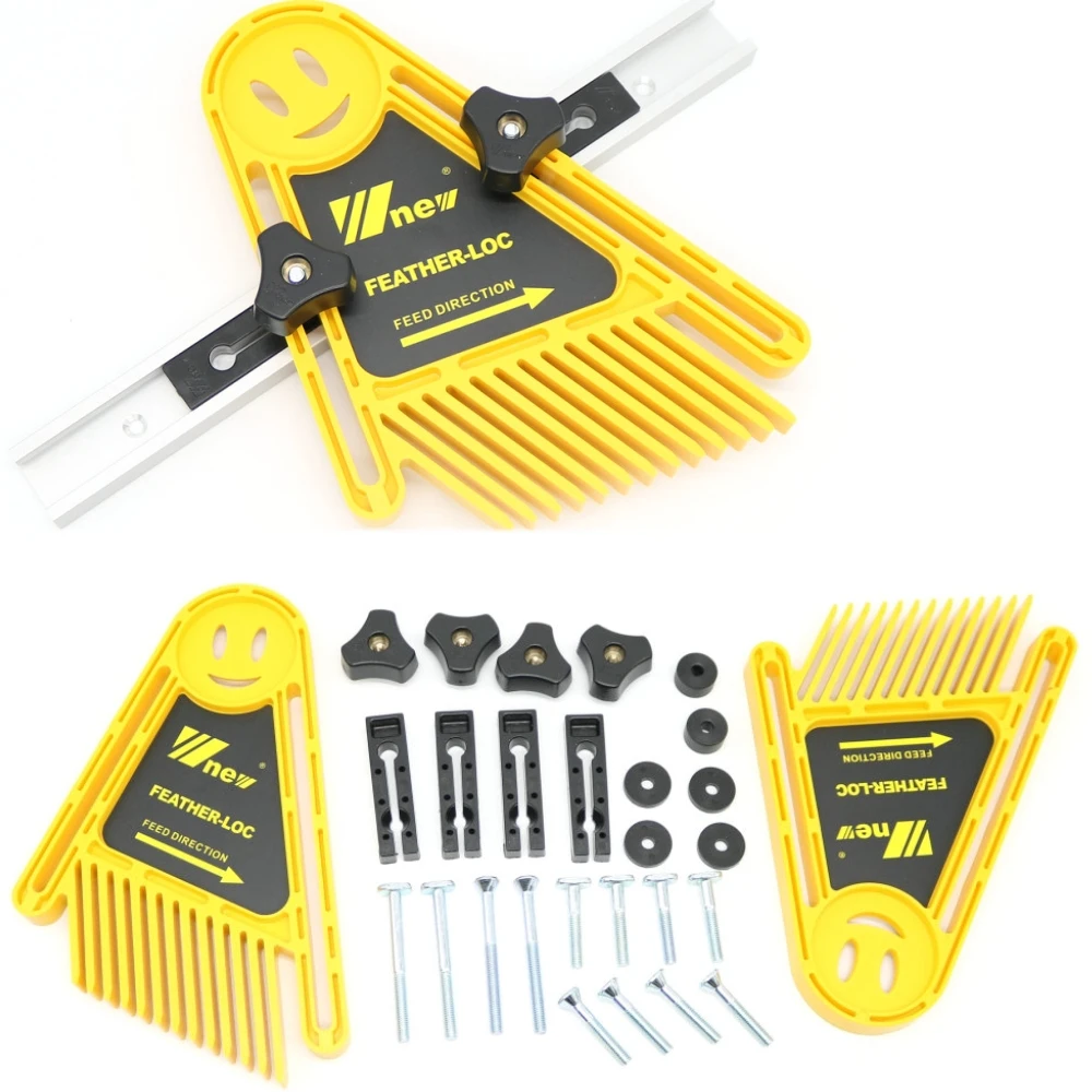 Woodwork DIY Tool Multi Purpose Double Featherboards For Table Miter Saws Router