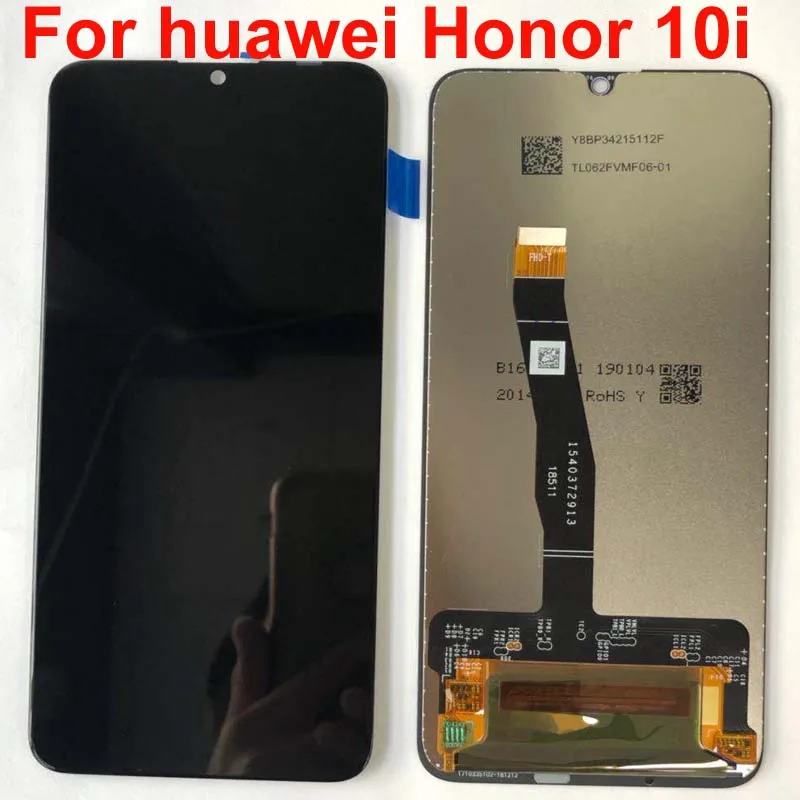 ЖК-дисплей 6,21 для huawei Honor 10i 10 I HRY-LX1T ЖК-дисплей+ кодирующий преобразователь сенсорного экрана в сборе ЖК-Замена+ Инструменты+ рамка