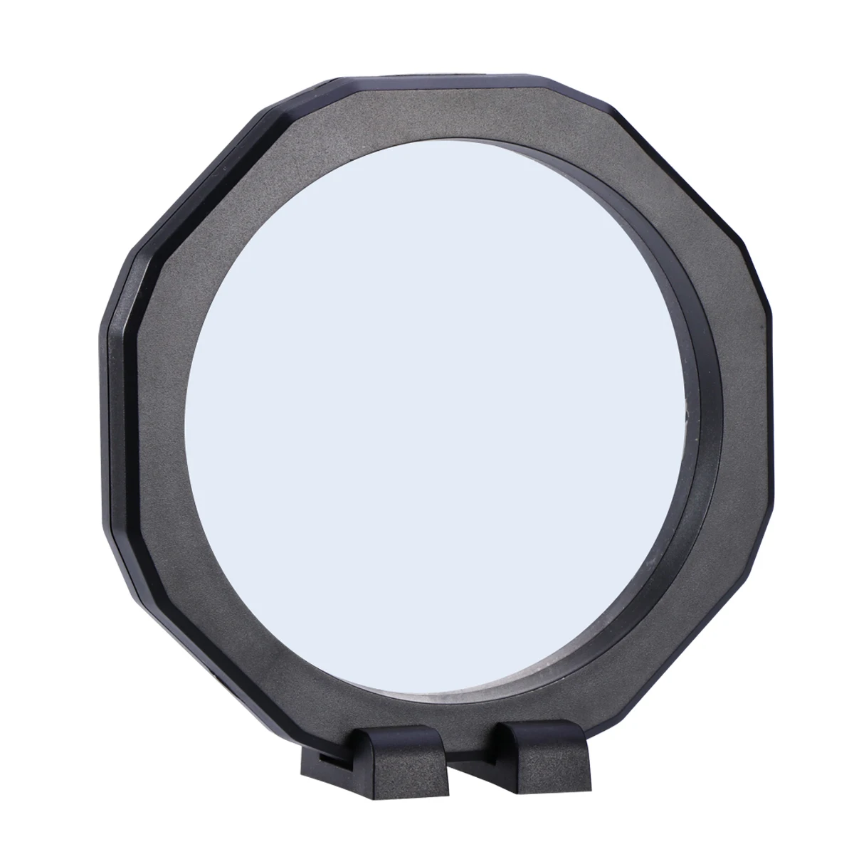 

PIXNOR 12.8cm Diameter 3D Floating Frame Jewelry Shadow Box Coin Box Jewellery Display Show Case with Rectangle Base