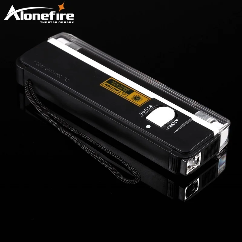 Alonefire Quality goods handheld money detector back light UV lamp forge money test currency/bank note detector flashlight AA Alonefire Quality goods handheld money detector back light UV lamp forge money test currency/bank note detector flashlight AA