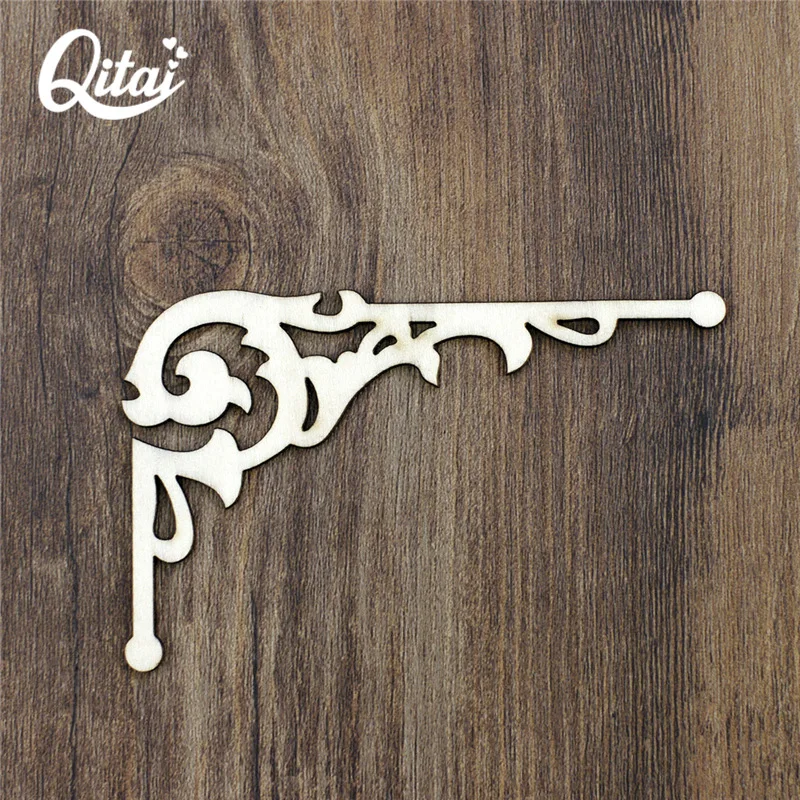 Оригинальные QITAI 16 шт./лот поделки для поделок деревянный большого размера в