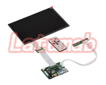 

Latumab 10.1" EJ101IA-01G HD LCD Display Screen High Resolution Monitor Remote Driver Control Board 2AV HDMI VGA Free shipping