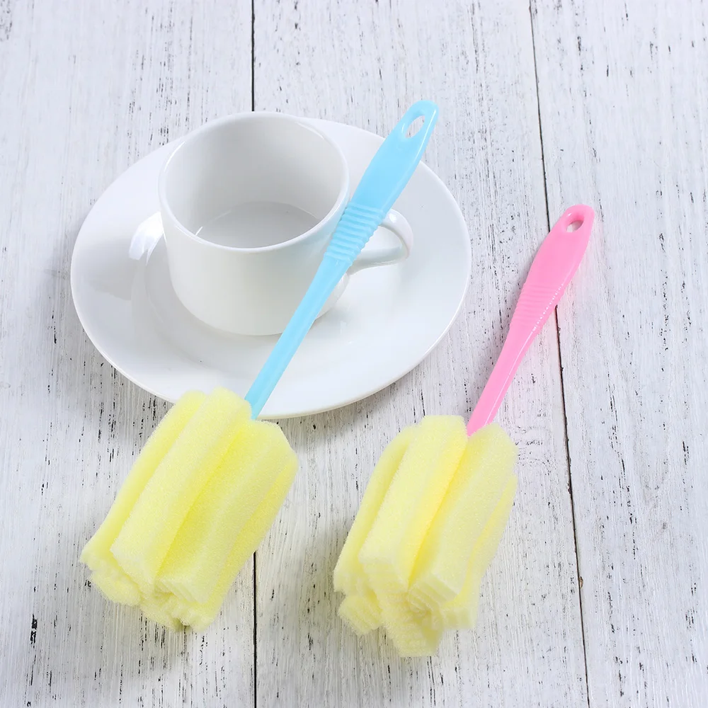 Buy 1 Pieces Random Color Sponge Glass Bottle Cup