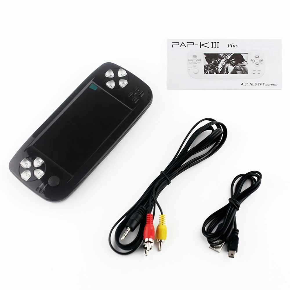 La infancia portátil consola De juegos portátil De 64 bits De 4,3 pulgadas Consolas De Video Juego De consola De videojuegos De PAP-KIII regalo De los niños 07 La infancia portátil consola De juegos portátil De 64 bits De 4,3 pulgadas Consolas De Video Juego De consola De videojuegos De PAP-KIII regalo De los niños 07