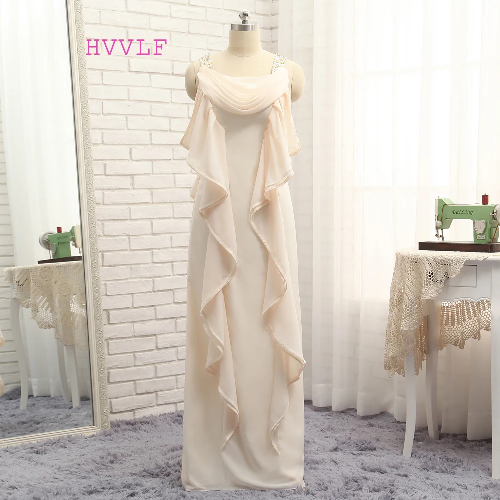 Plus Size Champagne 2019 Moeder Van De Bruid Jurken Schede Chiffon Ruches Lange Wedding Party Dress Moeder Jurken Voor Bruiloft Plus Size Champagne 2019 Moeder Van De Bruid Jurken Schede Chiffon Ruches Lange Wedding Party Dress Moeder Jurken Voor Bruiloft
