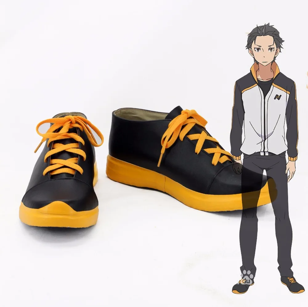 Re:Zero kara Hajimeru Isekai Seikatsu обувь для косплея по Субару Нацуки аниме сапоги на заказ|boots