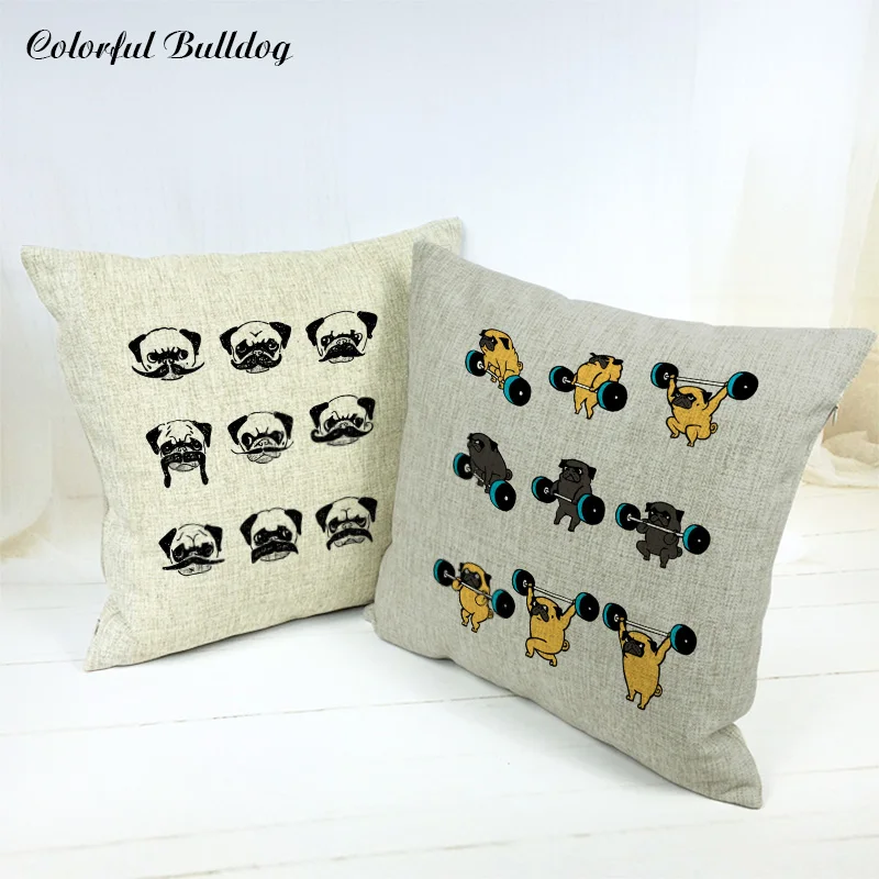 Мультфильм милые животные Розовый фламинго подушка для занятий йогой Чехлы