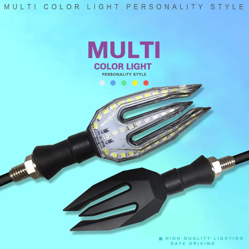 Vehemo Motorcycle Turn Signal Replacement Turn Signal Light Motorbike