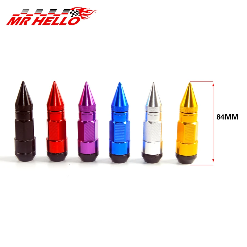 Автостайлинг mrhello колесные гайки M12X1.5/M12X1.25 гоночная композитная гайка Антивор