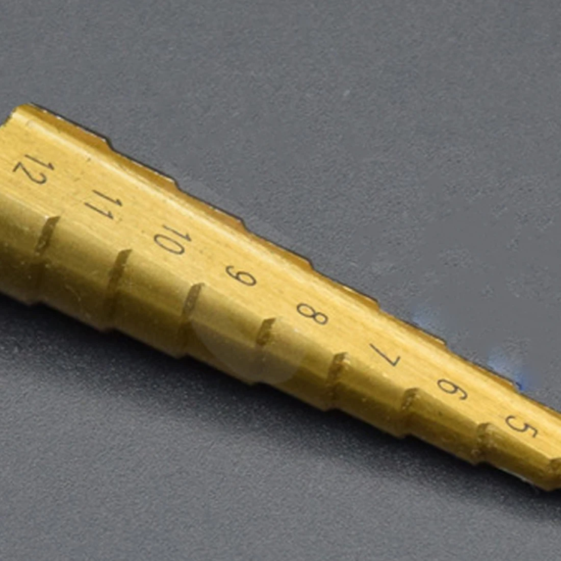 HSS Wood Metal Drilling 1pcs/lot 3-12mm Titanium Step Drill Bits HSS Power Tools exagonal stepped drill Step drill