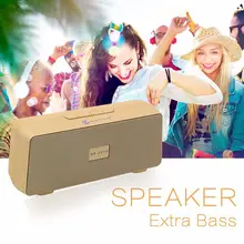 Itek New Mini Portable Wireless Bluetooth Speaker Music Player Subwoofer Dual Loudspeaker Speakers Support AUX TF Card FM Radio