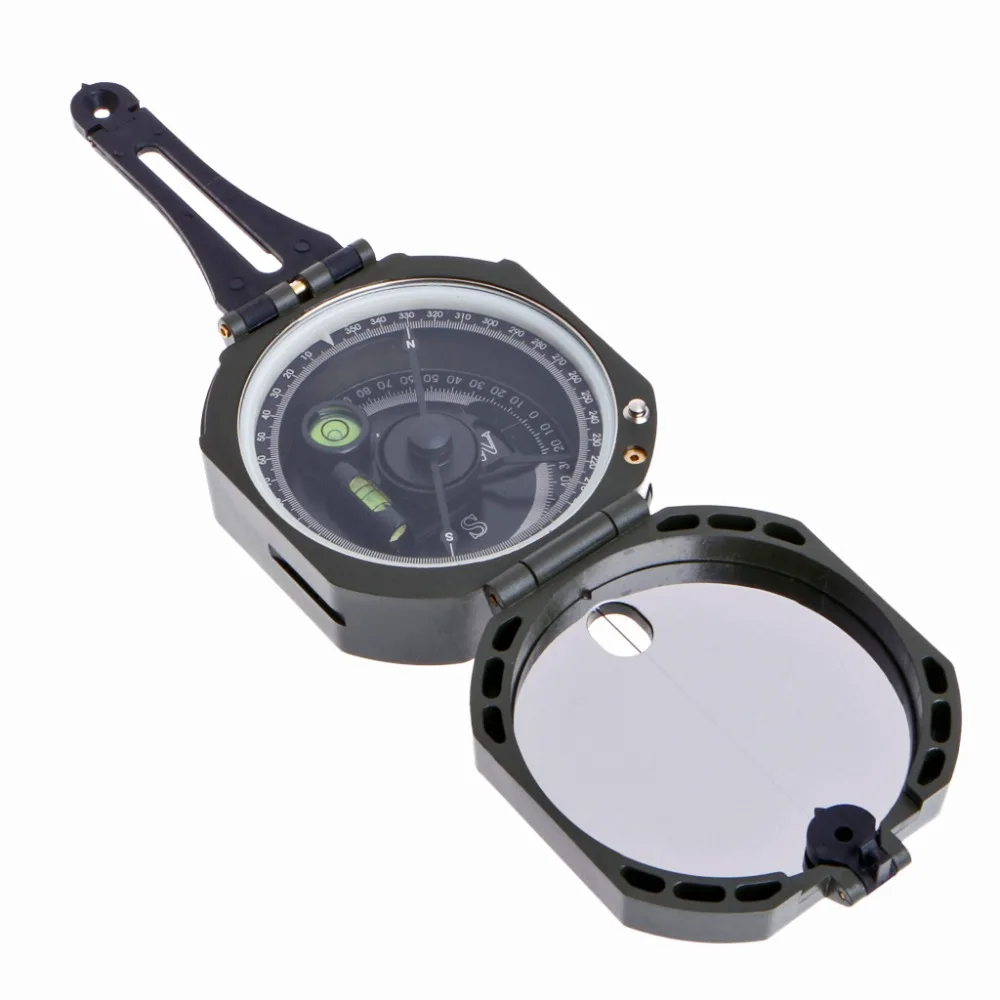  1PC Kunststoff 0-360 Grad Wandern Getriebe Kompasse & GPS Hohe Präzision Magnetische Tasche Transit