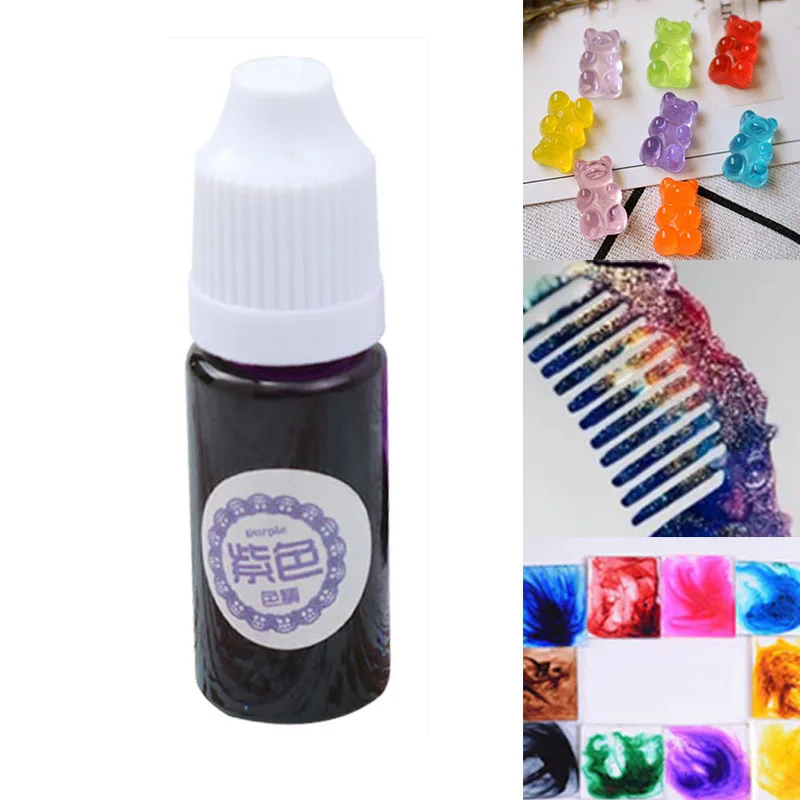1 Pcs UV Resin Glue Pigment Color Liquid Coloring Dye DIY Jewelry Making Crafts Best Price