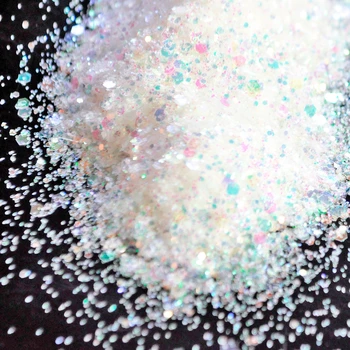 

DIY Nail Polish Glitter Powder Laser Clear Mixed Glitters Dust Nail Art Tips Wholesale Products Manicure Tools N260