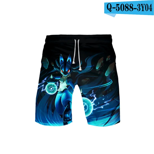 Мужская одежда для плавания с 3D покемоном Пикачу, Шорты для плавания, пляжные шорты, шорты для плавания, Шорты для плавания, мужские спортивные шорты для мужчин - Цвет: 3d-st92