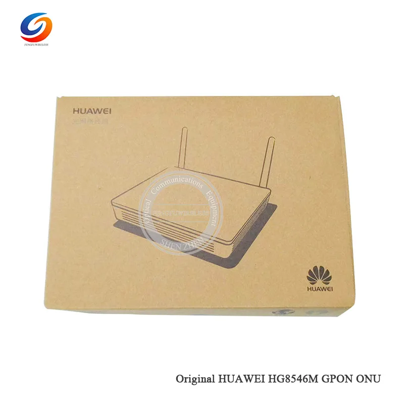 1 шт. английское программное обеспечение Хуа Вэй HG8546M Gpon WiFi Ont onu 1GE+ 3FE+ 1USB+ WiFi модем с адаптером ЕС