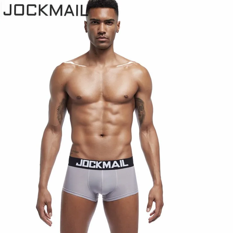 Трусы боксеры JOCKMAIL мужские Брендовое пикантное нижнее белье крутые дышащие