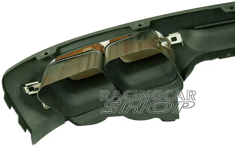 BMW F01 F02 730 740i 740Li 750i 750L Change To 760 High Quality QUAD EXHAUST REAR DIFFUSER 2010UP