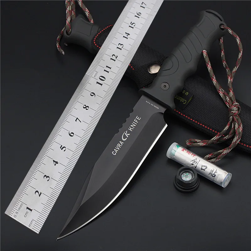 2017 New Free Shipping Tactical Knife Rushed Outdoor Saber Tactical Fixed Camping Survival Edc