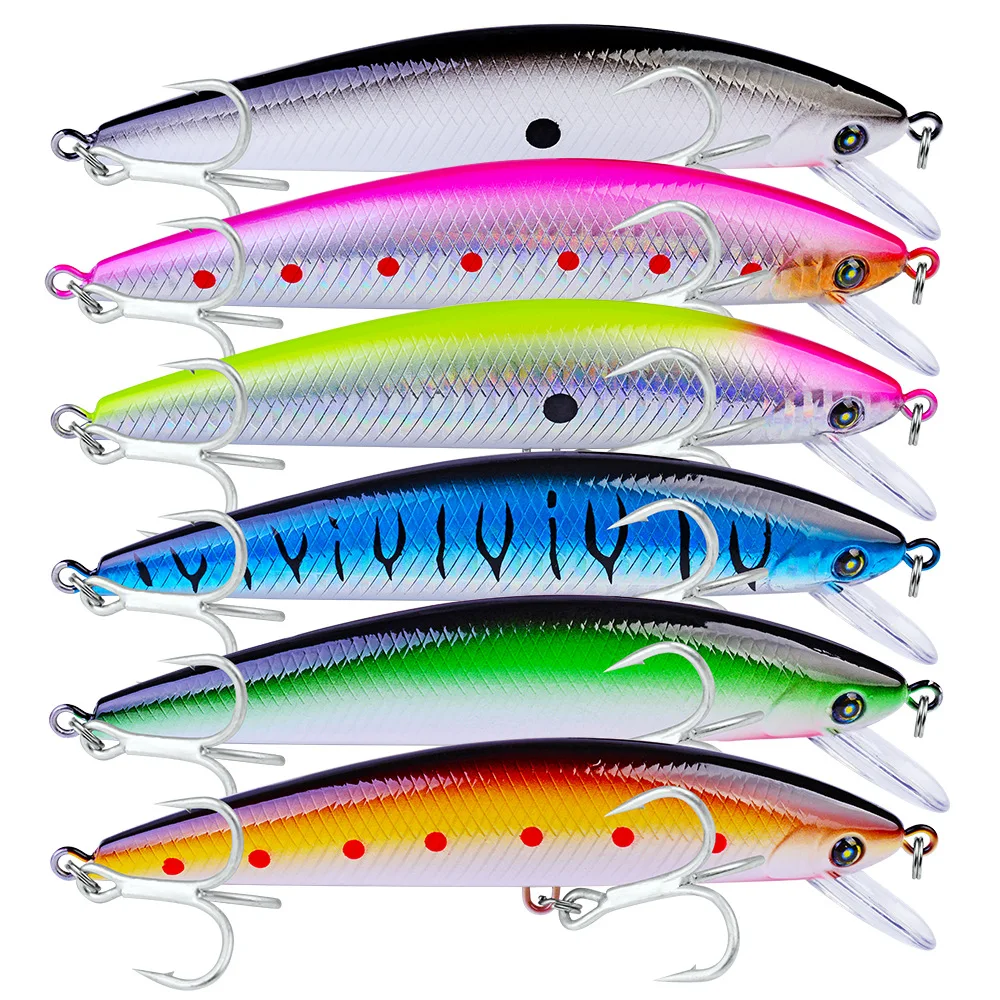 

13cm 41g Large Minnow Fishing Lure Fish Wobbler Tackle Crankbait Artificial Japan Hard Bait Swim Baits BKK Hooks Fishing Tackle