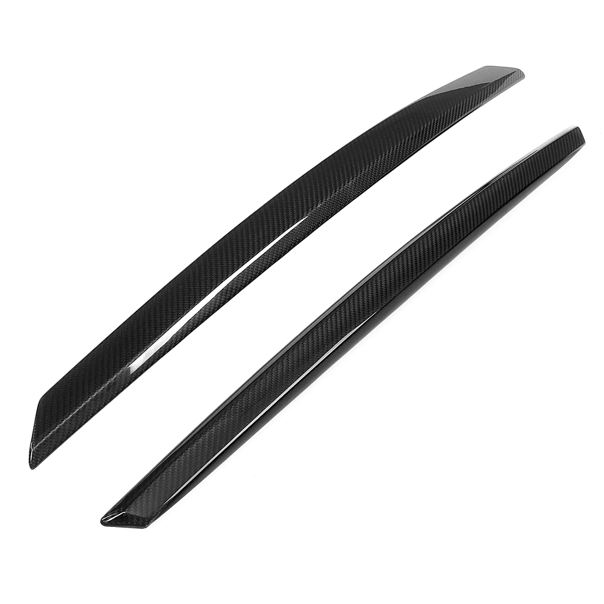 

2 Pcs Rear Trunk Plate Trim Cover For Infiniti Q50 2014-2017 S Real Carbon Fiber Rear Car-Styling Sticker Trunk Wing Trim Covers