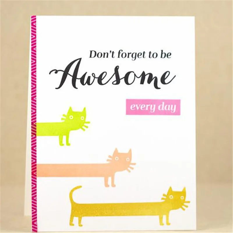 

GJCrafts Animal Cat Long Label Clear Stamps and Dies 2019 for Card Making Scrapbooking Die Cuts Stitch Craft Stamps with Dies
