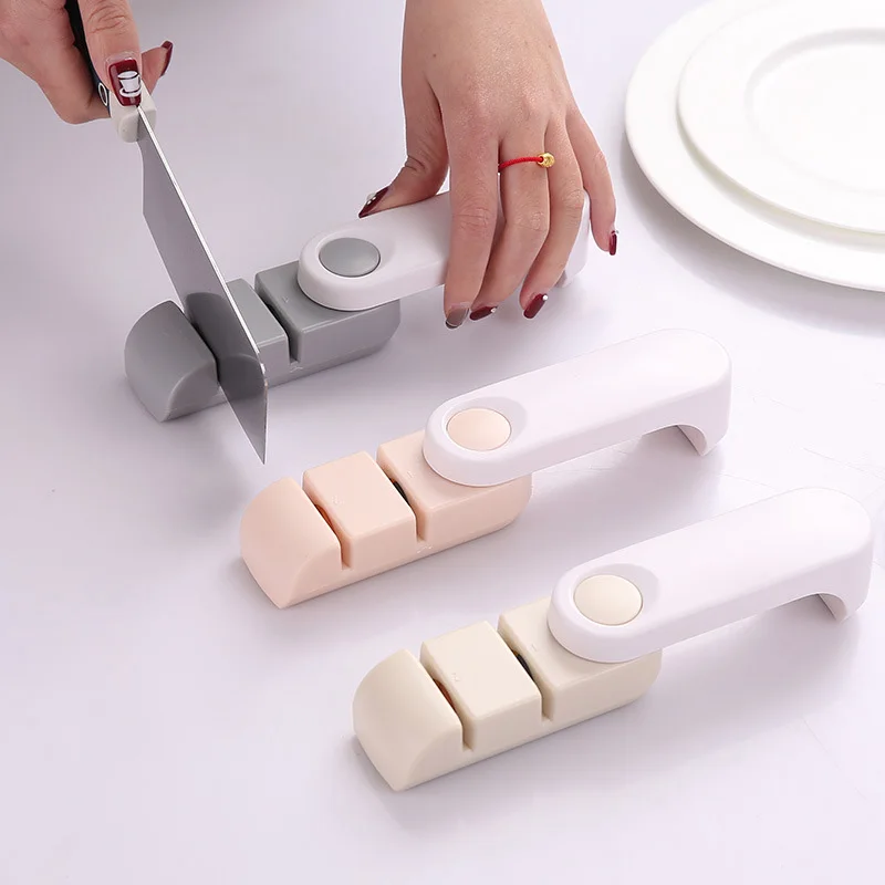 3 этапа точилка Камень для заточки ножей заточки инструменты нож Лезвие точильный камень товары для дома, кухни