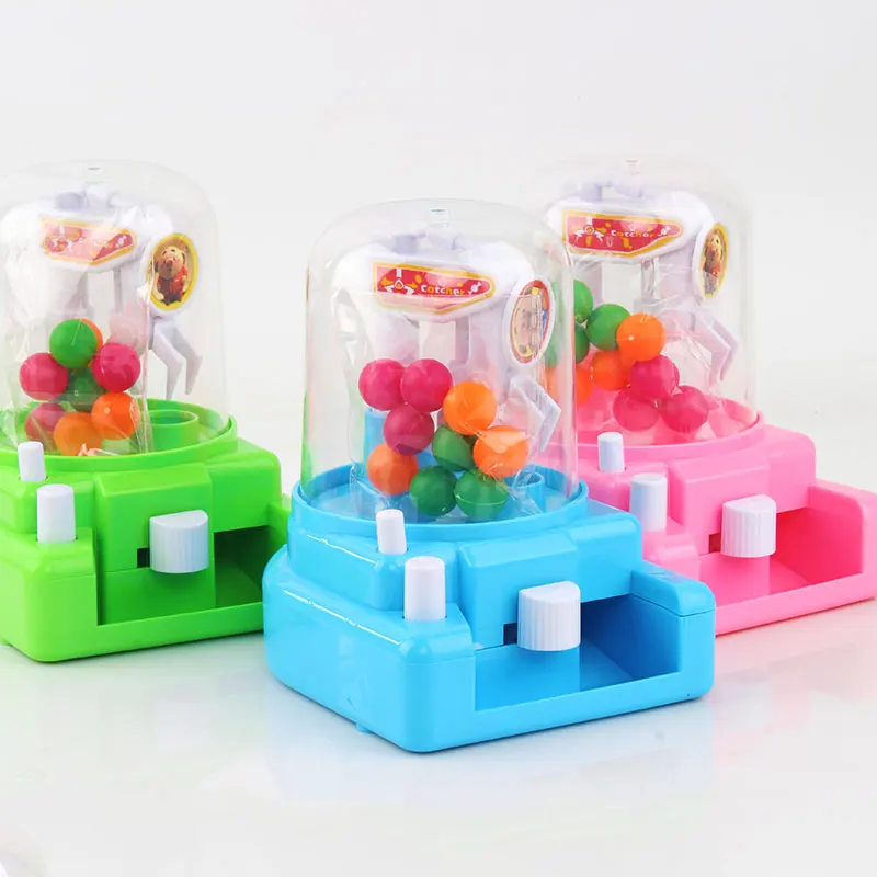 

Mini Music Candy Machine Electric Candy Crane Toys Funny Doll Grabber Machine Candy Catcher Claw Vending Machine Party Fun Kids
