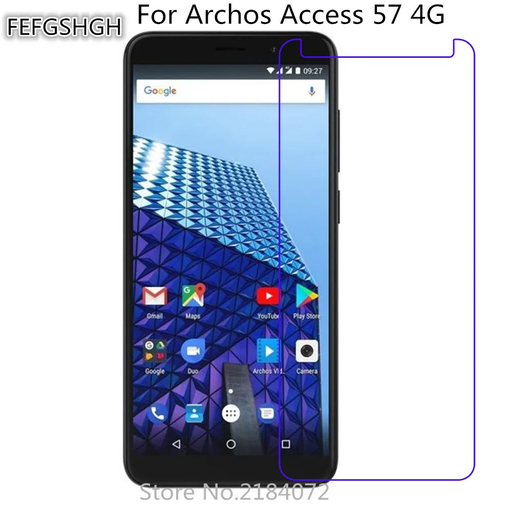 2 шт закаленное стекло для Archos доступа 57 4G Защитная пленка протектор экрана взрывозащищенный для Archos доступа 57 4G