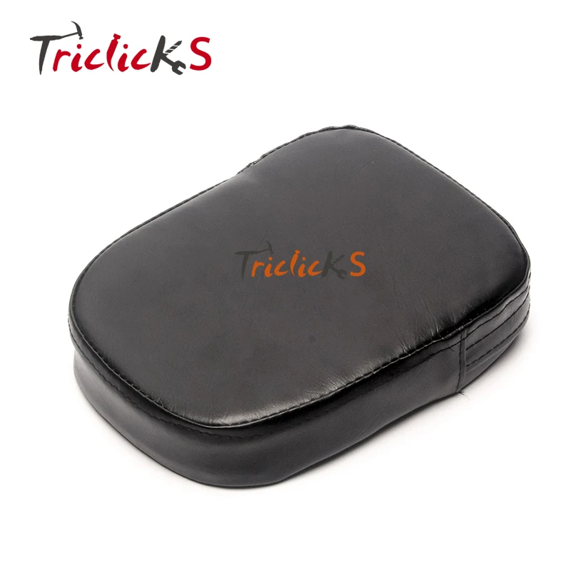 Triclicks Motorcycle Universal Sissy Bar Backrest Cushion Pad Seat