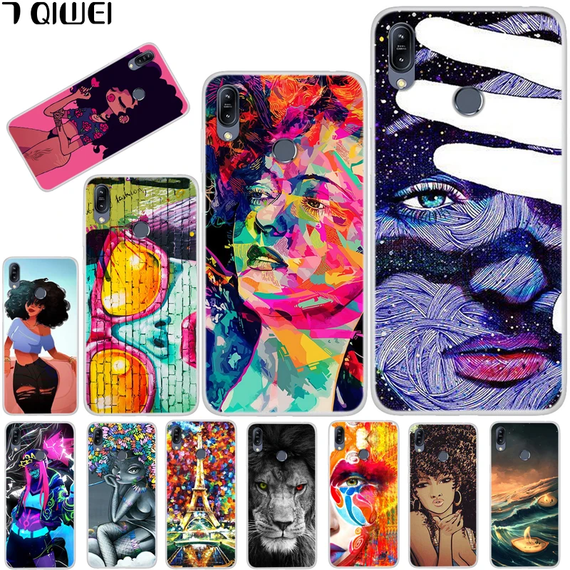 

ZB633KL For Asus Zenfone Max M2 ZB633KL Case 6.3 Silicone Soft TPU Cover For Asus Zenfone Max M2 ZB633KL ZB 633KL Case Cool Girl