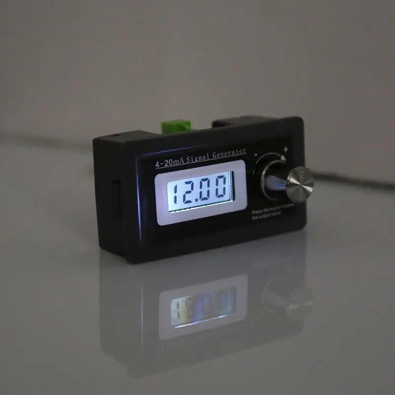 2-wire 4-20mA Current Loop Signal Generator Panel-mounted Current Transducer Support 2,3,4 wires 2