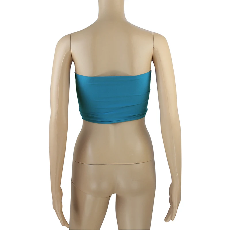 Forefair Bandage Crop Top Sexy Off Shoulder (13)