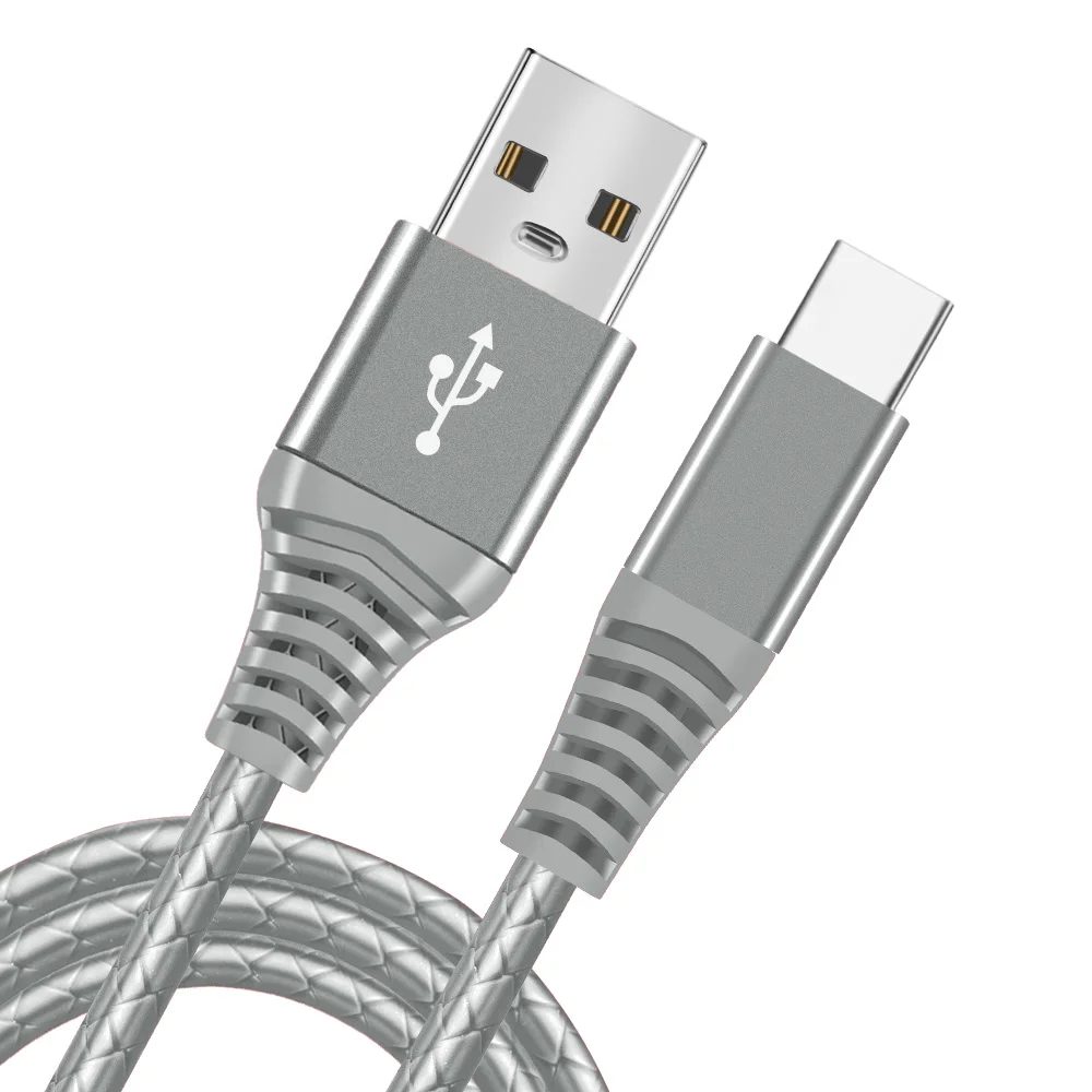 OLAF usb type-C кабель кабели для зарядного устройства USB кабель синхронизации данных type C для samsung S9 S8 Note 9 8 телефон Быстрая зарядка 1 м usb C кабель