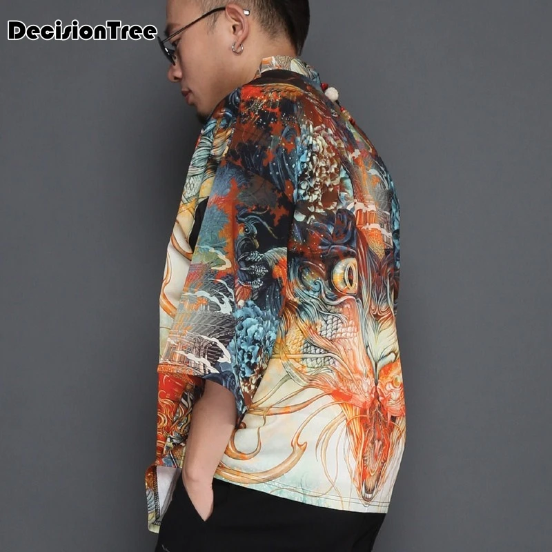 2019 summer japan style kimono men 100% cotton&linen loose mens jackets plus sleeve open stitch casual coat male windbreaker 2019 summer japan style kimono men 100% cotton&linen loose mens jackets plus sleeve open stitch casual coat male windbreaker