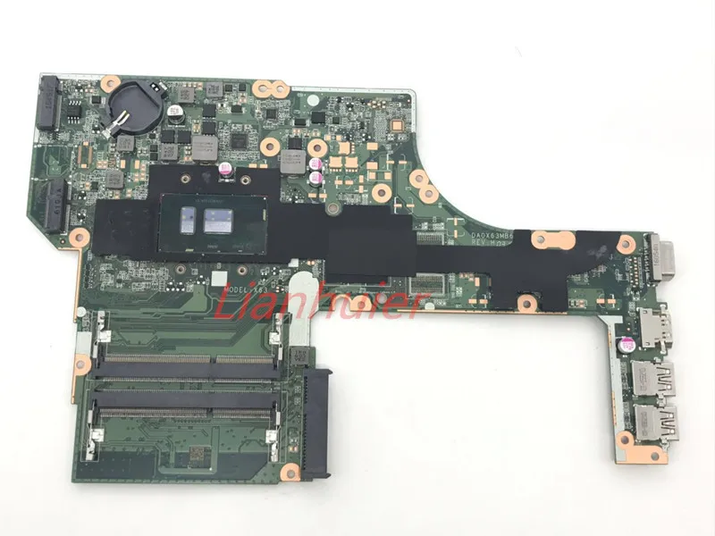 830931 001 501 601 DA0X63MB6H1 для HP 450 G3 материнская плата ноутбука с I5 6200|Материнские платы