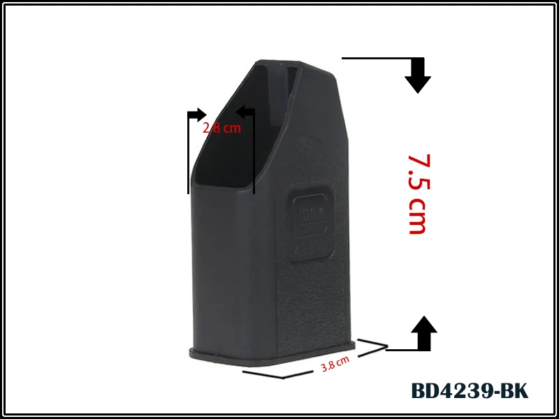 Glock магазин для патронов скоростной погрузчик для 9 мм, 40357, 45 зазоров Mags зажимы зажим для магазина Glock высокое качество