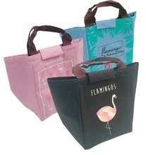 Бутылка для детского молока изоляции сумки женские портативный Фламинго водостойкие Оксфордский обед мешок младенческой Дети еда теплее термальность сумка