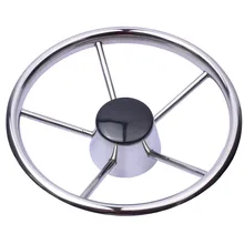 Лодка рулевое колесо из нержавеющей стали 5 спиц 25 градусов 11 ''для морской яхты