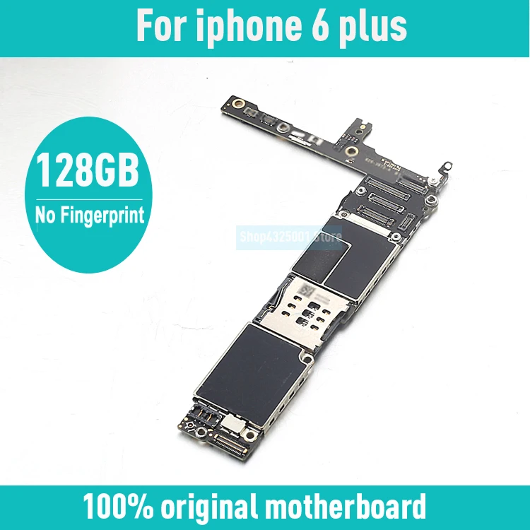 

128gb for iphone 6 plus Motherboard without Touch ID,Original unlocked for iphone 6P Logic boards with Full Chips,Free Shipping
