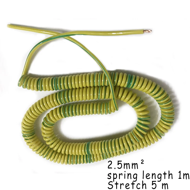 estiramento de fio de aterramento telescópico da