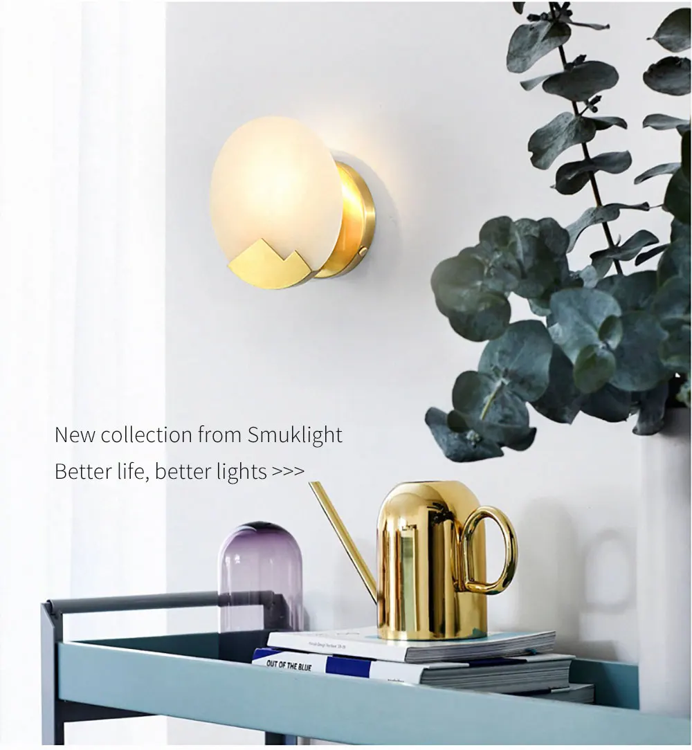 Современный светодиодный Мраморный Настенный светильник круглый Настенный бра для гостиной спальни прикроватные Настенные Лампы осветительные лампы освещение в помещении