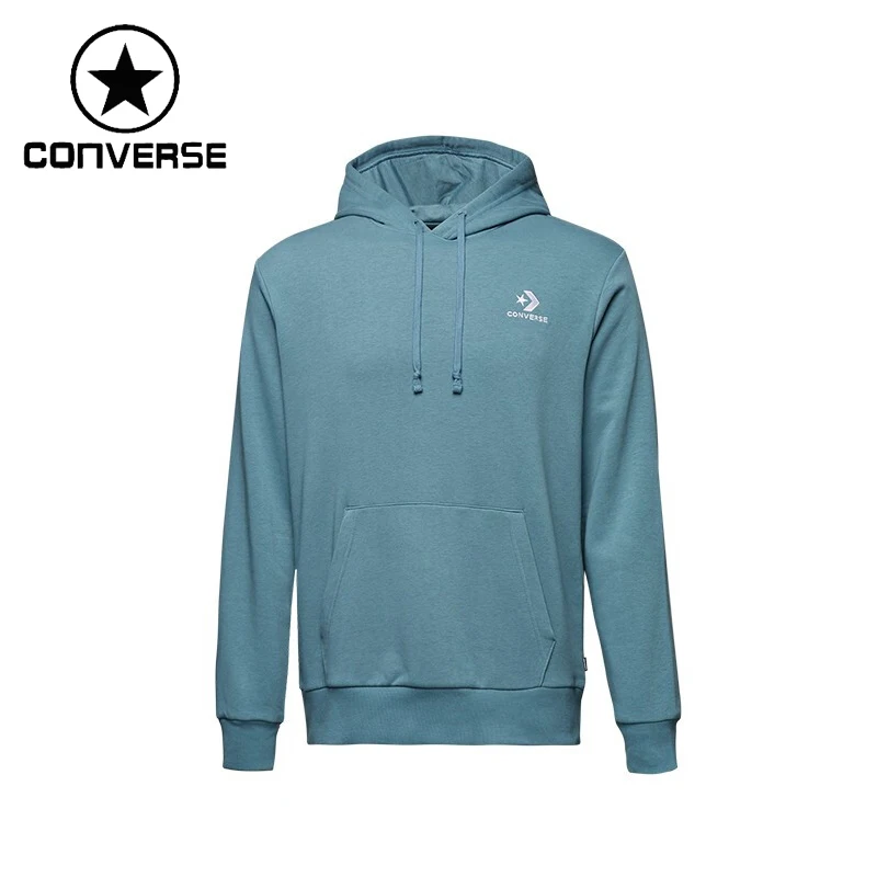 Оригинальный Новое поступление 2019 Converse Star шеврон Emb PO для мужчин пуловер