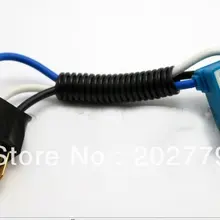 Longyue 10 шт. жгут 9003/HB2/H4 провода с внутренним шестигранником лампа Разъем Мужской Женский 15 см провода